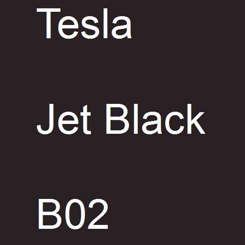 Tesla, Jet Black, B02.